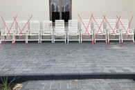 Krzesła ogrodowe rozkładane - ostatnie 4 sztuki