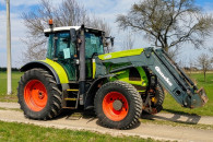 Ciągnik rolniczy Claas Ares 697 ATZ + ładowacz