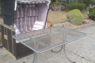 stol ogrodowy metalowy