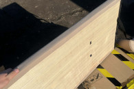 Tapicerowane oparcia ogrodowe 90x50cm