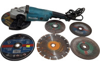 DUŻA SZLIFIERKA KĄTOW MAKITA GA9020 230MM 2200W