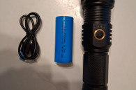 Latarka Taktyczna LED Glarylight USB Ładowalna