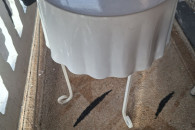 Stolik metalowy Glamour