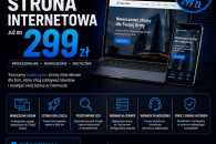 Strona WWW dla firmy za 299 zł