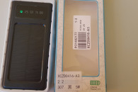 Power bank solar 50000 mAH 8 wyjść , latarka