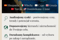 Nieruchomości za granicą - bez prowizji
