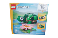 LEGO CREATOR, KLOCKI, ŻÓŁW I KWIAT LILII WODNEJ