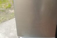 lodowka srebrna pkazja 145x50 roczna nofrost