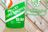 Pellet RUREX Certyfikowany A1 EN+ 6 mm