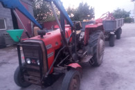Ciągnikiem MF 255