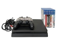 KONSOLA PLAYSTATION 4 500 GB + PADY+GRY