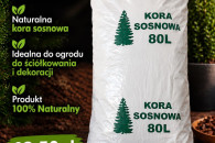 Kora Sosnowa Średnia Uniwersalna 10-120 80L